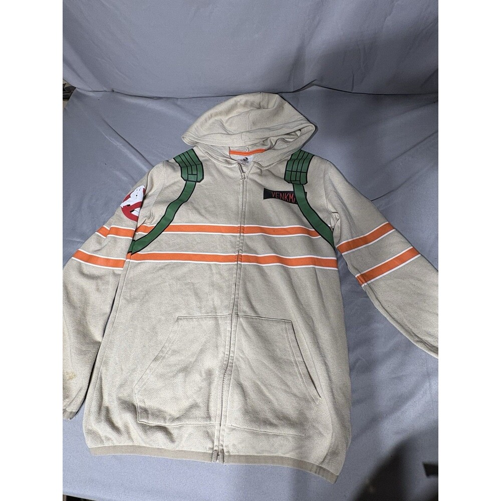 Ghostbusters XXL boys zip up hoodie Proton Pack
